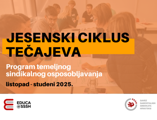 EDUCA@SSSH: Prijavi se na jesenske tečajeve